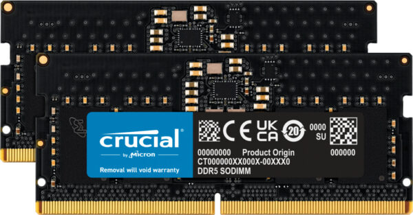 Memorie laptop DDR5 16GB 4800MHZ CL40 Dual-Kit „CT2K8G48C40S5”