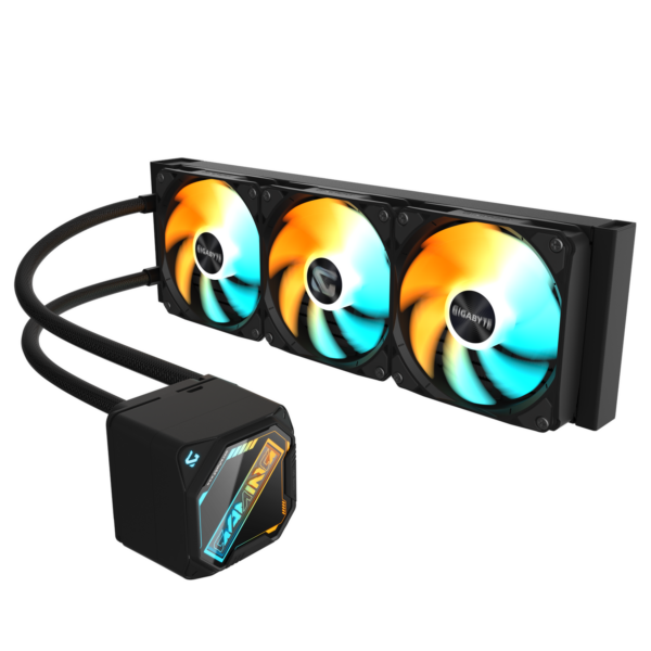 Cooler Lichid GIGABYTE GAMING 360, AIO 360mm, Intel/ AMD, Negru „GP-GIGABYTE GME 360” (timbru verde 2 lei)