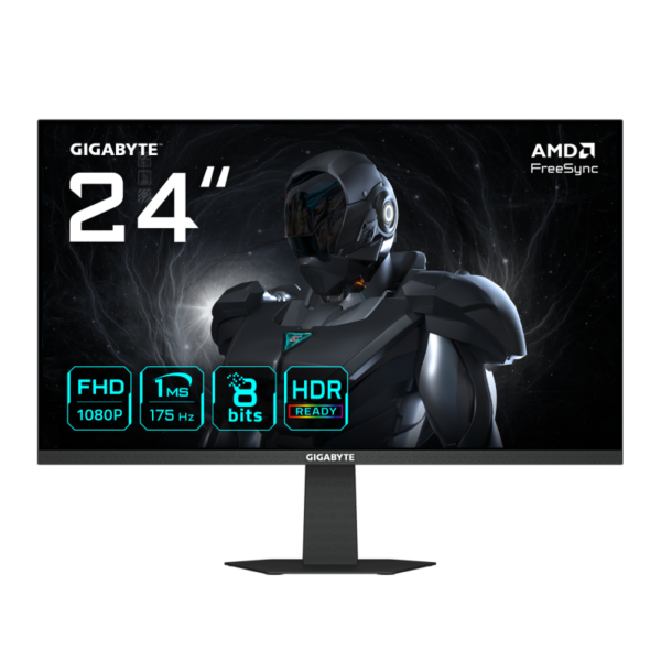 Gigabyte GS24F14A IPS 23.8″ FHD 175Hz „GS24F14A” (timbru verde 7 lei)