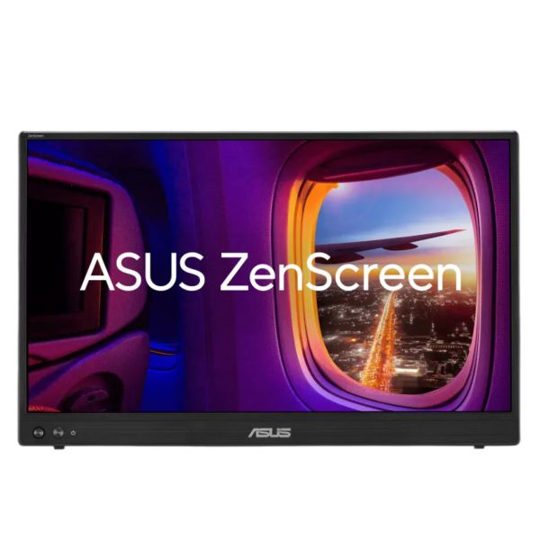 Monitor Asus Portabil ZenScreen MB16AHVE, 15.6″, IPS, FullHD, 1920 x 1080, USB Type-C, mini-HDMI, 16:9, Auto Rotation, Negru 90LM0385-B01N71 „MB16AHVE” (timbru verde 7 lei)