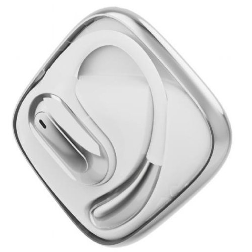 CASTI Gembird, wireless, open-ear – butoni, pt smartphone, microfon pe casca, conectare prin Bluetooth 5, alb, USB-C, „OWS-01-W”,