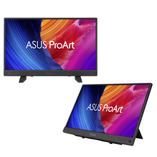 Monitor Asus Portabil ProArt PA16USV, 15.6″, IPS, 4K, USB Type-C, HDMI, 16:9, Negru 90LM09Z3-B01370 „PA16USV” (timbru verde 7 lei)