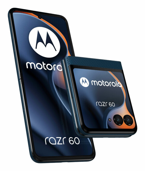 Smartphone Razr 60 256GB 8GB RAM 5G Dual SIM Sea Blue „PB860044SE” (timbru verde 0.45 lei)