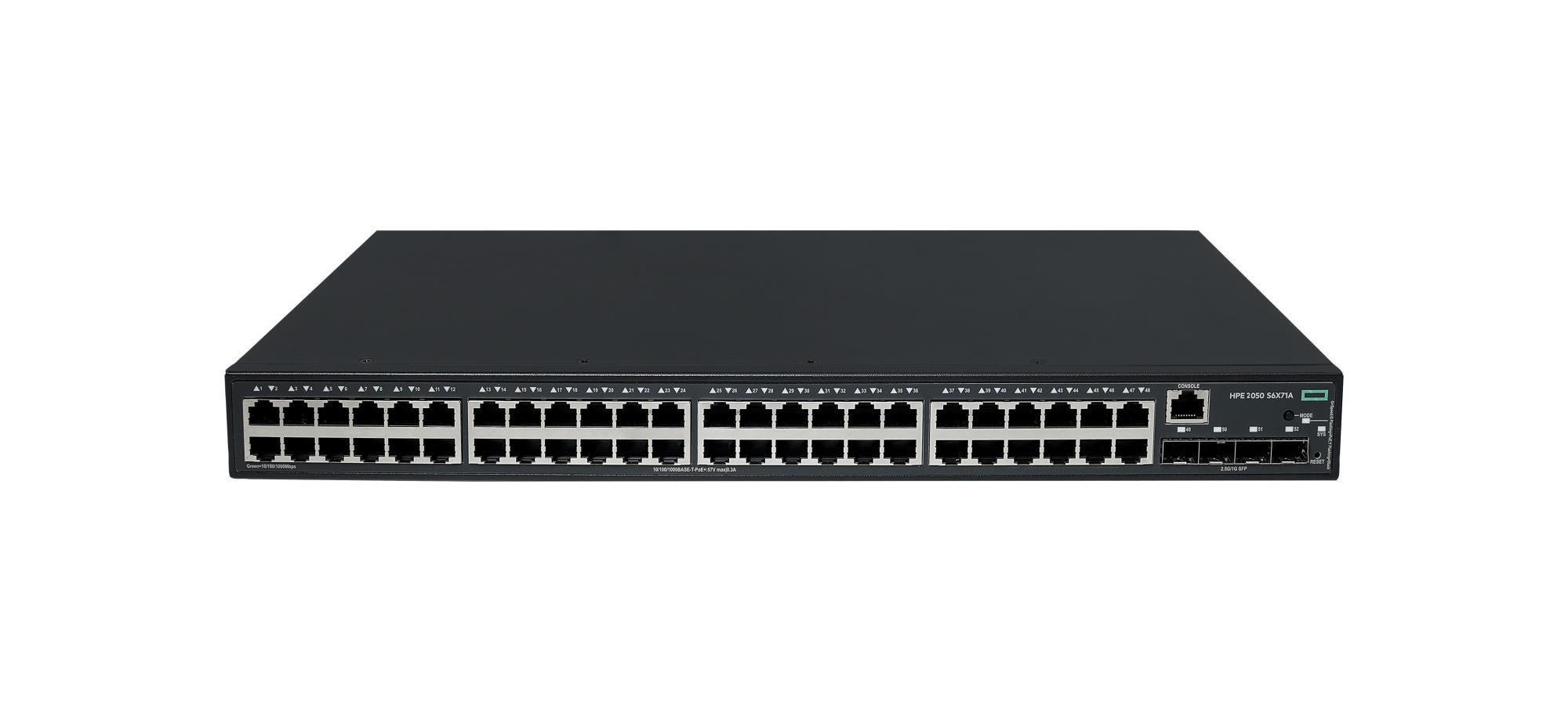 NET SWITCH 48P 1G/2.5G BASE-T/2050 S6X71A ARUBA BY HPE „S6X71A” (timbru verde 2 lei)