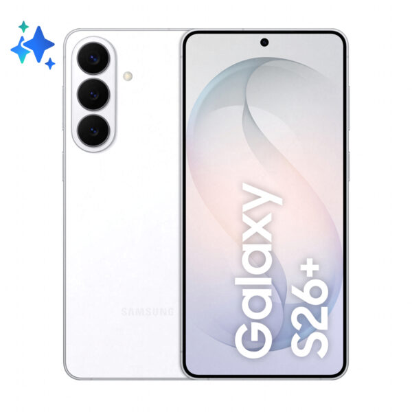 Smartphone Galaxy S26+ 256GB 12GB RAM 5G Dual SIM White „SM-S947BZWDEUE” (timbru verde 0.45 lei)