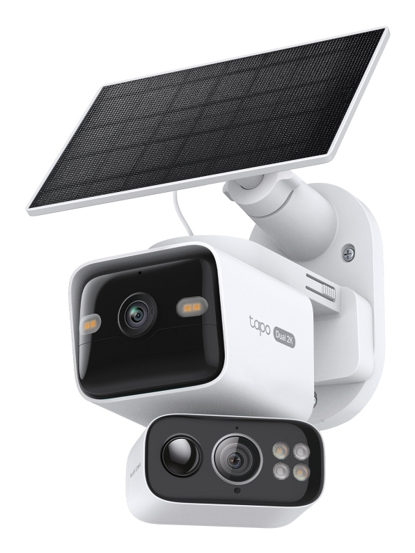 CAMERA IP Exterior TP-Link, dual lens 2K+2K (wide 165xxxx+telephoto 6mm), pan/tilt 360xxxx, alimentare solara inclusa, baterie 10.000mAh, IP65 „Tapo C645D KIT” (timbru verde 1.2 lei)