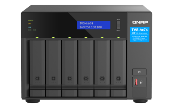 QNAP NAS H674 6BAY I5 4.4GHZ 32GB „TVS-H674-I5-32G” (timbru verde 11 lei)
