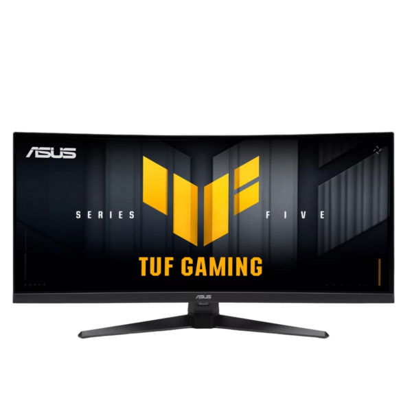 Monitor Monitor Curbat Asus TUF Gaming VG34WQ5A, 34″, VA, 4K, HDMI, DisplayPort, AMD FreeSync Premium, 1500R, Boxe, 200 Hz, 1ms, Negru 90LM0CP1-B01171 „VG34WQ5A” (timbru verde 7 lei)