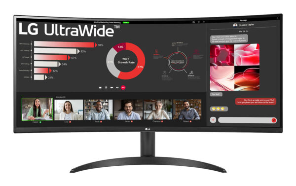 MONITOR 34″ LG 34WR50QK-B.AEU”34WR50QK-B.AEU” (timbru verde 7 lei)