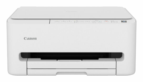 Multifunctional InkJet Color Canon TS4150I, A4, Functii: Impr.|Scan.|Cop., Viteza de Printare Monocrom: 14ppm, Viteza de printare color: 9ppm, Conectivitate:USB|WIFI, Duplex:Da, ADF:Nu(incl.TV 12lei), White, „7181C006AA”