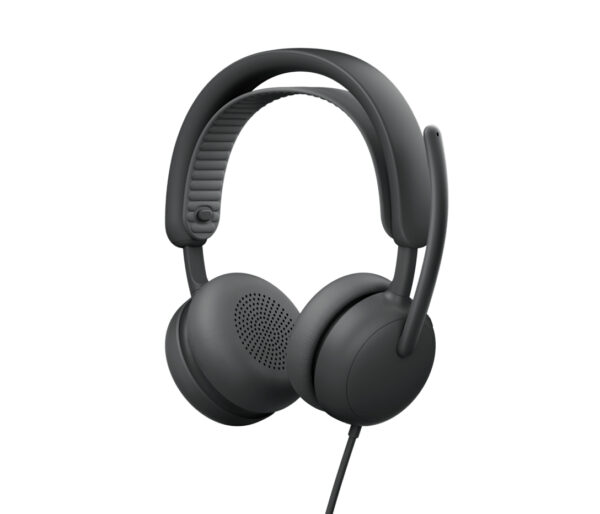 LOGITECH Zone Wired 2 Headset – Graphite”981-001619″ (timbru verde 0.18 lei)