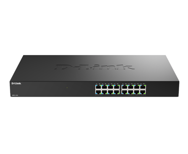 SWITCH D-Link 16 porturi 2.5G Multi-Gigabit Unmanaged, carcasa metalica „DMS-1016” (timbru verde 1.5 lei)