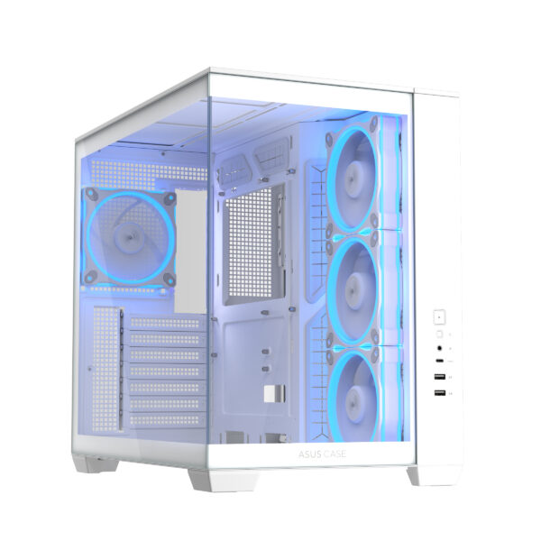 Carcasa Asus A32 PLUS TG ARGB WHITE”A32 PLUS TG ARGB WHITE”
