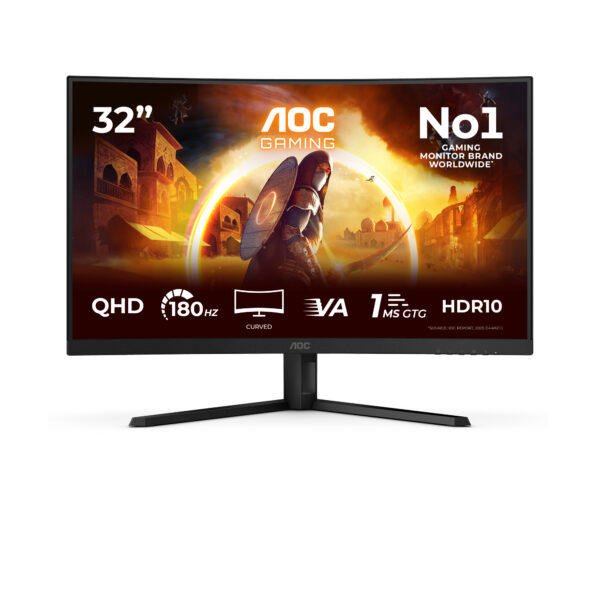Monitor AOC 31.2″ CQ32G4VE”CQ32G4VE” (timbru verde 7 lei)
