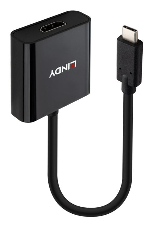 Converter Lindy USB Type C to HDMI 4K60″LY-43438″ (timbru verde 0.8 lei)