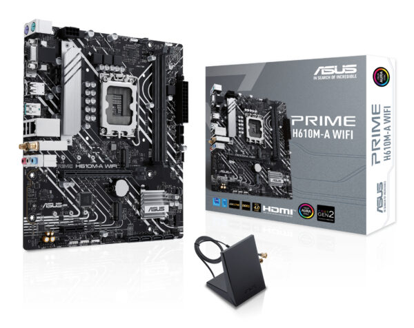 Placa de baza Asus PRIME H610M-A WIFI”PRIME H610M-A WIFI”