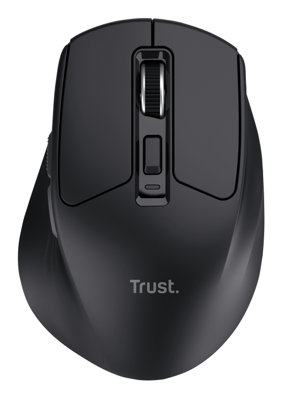 Mouse Trust Niven Comfortable, 3200 DPI, Negru,”TR-26021″ (timbru verde 0.08lei)
