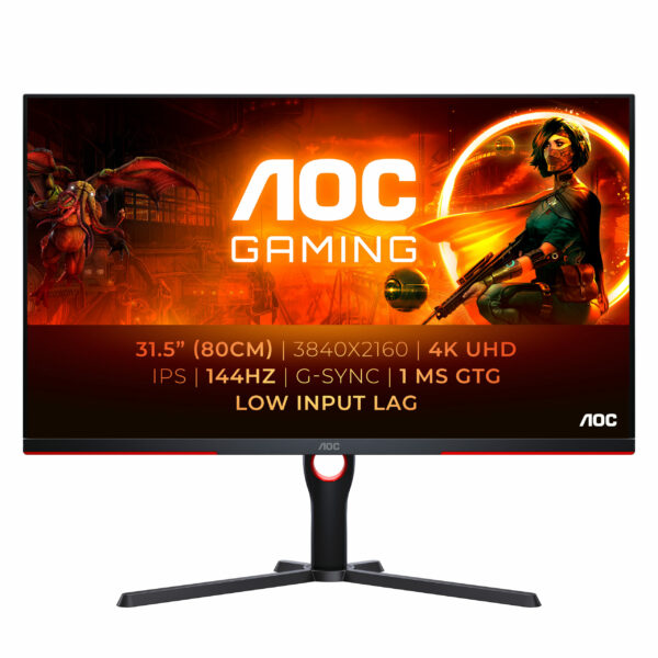 Monitor AOC 31.2″ U32G3X/BK”U32G3X/BK” (timbru verde 7 lei)