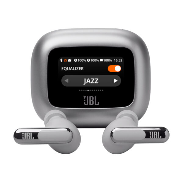Live Beam 3, Autonomie 12 ore, Bluetooth 5.3, Argintiu”JBLLIVEBEAM3SIL” (timbru verde 0.18 lei)