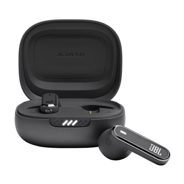 Live Flex, Autonomie 8 ore, Bluetooth 5.3, Negru”JBLLIVEFLEXBLK” (timbru verde 0.18 lei)