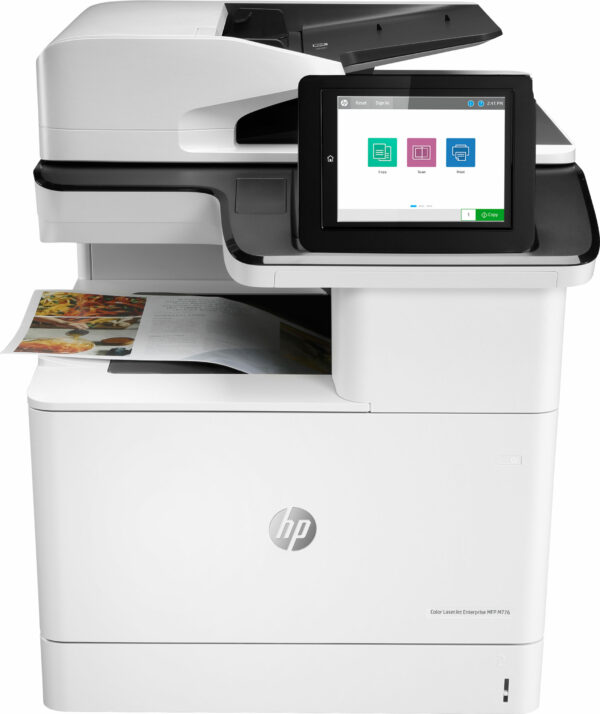 HP ENTERPRISE M776DN COLOR LASER MFP A3″T3U55A” (timbru verde 11 lei)