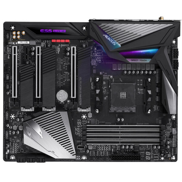 GIGABYTE X570 AORUS MASTER AM4 DDR4 6xSATA 2xM.2 DS STOCK REFURBISHED (P)”TPN – X570 AORUS MASTER”