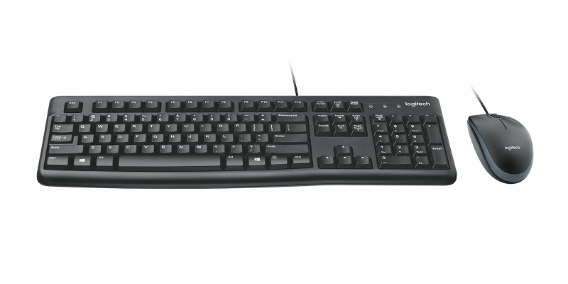 Logitech Desktop MK120″920-002561″ (timbru verde 0.8 lei)